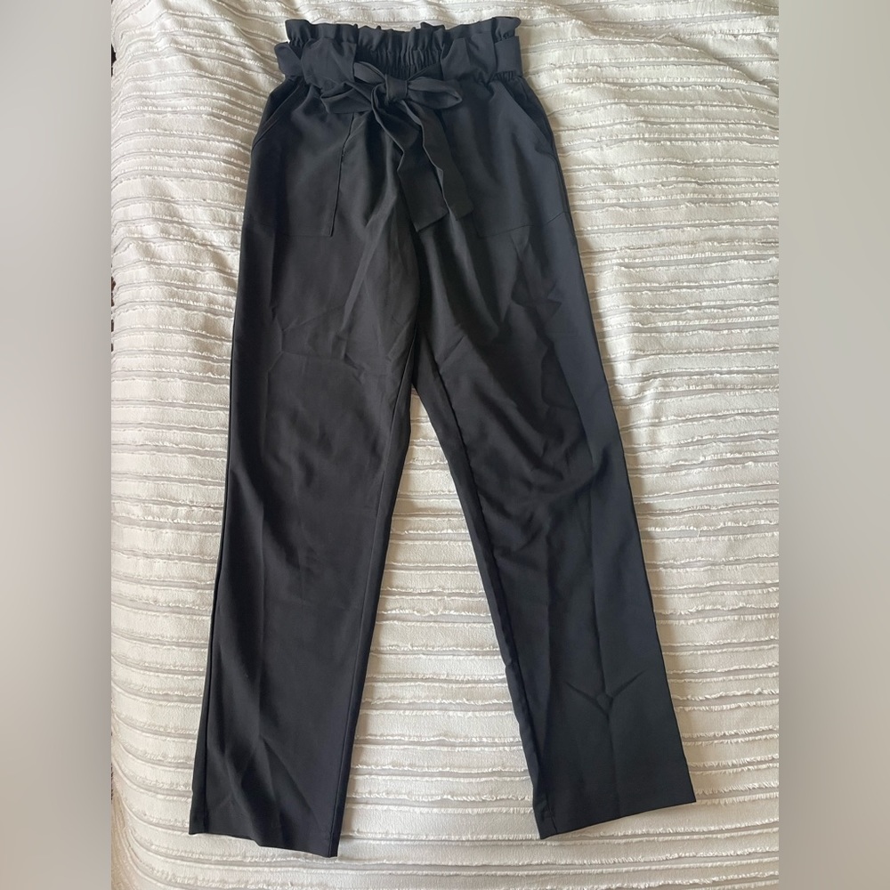 SOLD - Grace Karin - Black Dress Pant - Size S